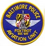 Police - Textile - United States - Baltimore Police Aviation Unit. Foxtrot - 1970 - Baltimore, Aviation, Foxtrot - 1